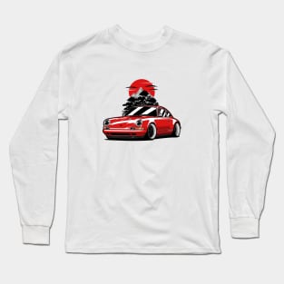 Red Classic 911 turbo by Singer Long Sleeve T-Shirt